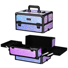Load image into Gallery viewer, Massive Makeup Case - portable Rolling  with locks