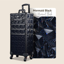 Load image into Gallery viewer, Massive Makeup Case - portable Rolling  with locks