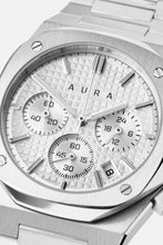 Load image into Gallery viewer, Chronograph 001: Steel/White