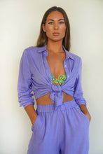Load image into Gallery viewer, Lilikoi Lavender Button Up