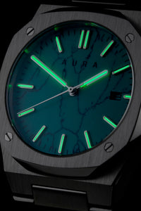 Date 003: Steel/Turquoise