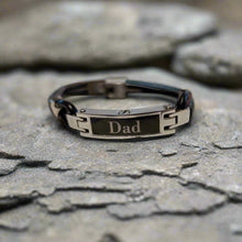 Load image into Gallery viewer, Modern Leather Cremation Bracelet