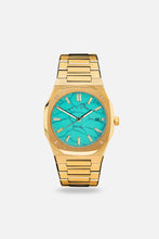 Load image into Gallery viewer, Date 003: Gold/Turquoise
