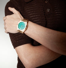 Load image into Gallery viewer, Date 003: Gold/Turquoise