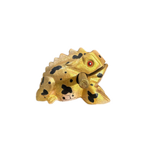 Load image into Gallery viewer, 3&quot; Medium Egypt Golden Musical Percussion Frog