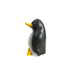 4" Painted Wooden Musical Whistle Penguin Instrument