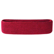 Load image into Gallery viewer, Premium Terry Cloth Cotton Sweatbands