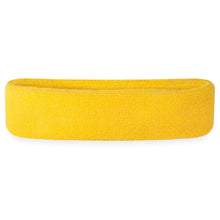 Load image into Gallery viewer, Premium Terry Cloth Cotton Sweatbands