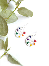 Load image into Gallery viewer, Paint Palette Earrings