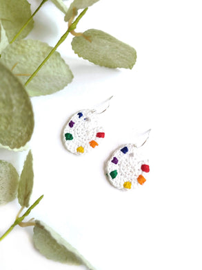 Paint Palette Earrings