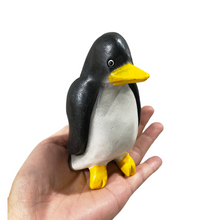 Load image into Gallery viewer, 4&quot; Painted Wooden Musical Whistle Penguin Instrument