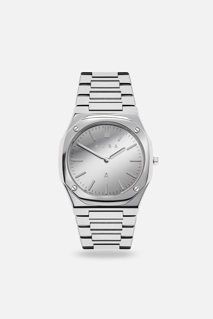 Ultra Thin Mirror Luxury Watch- 40MM