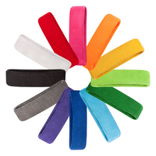 Load image into Gallery viewer, Premium Terry Cloth Cotton Sweatbands