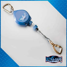 Load image into Gallery viewer, 20 FT Cable Retractable Lanyard w/3600 Lb Gates Top &amp; Bottom | US-HN20