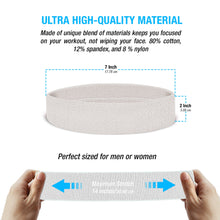Load image into Gallery viewer, Premium Terry Cloth Cotton Sweatbands