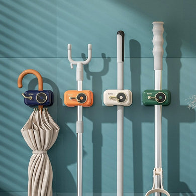 Broom Holder Wall Mount Self Adhesive Broom Gripper