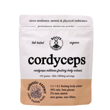 Load image into Gallery viewer, cordyceps mushroom extract. organic