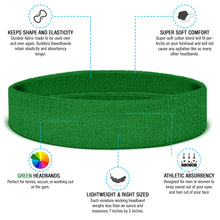 Load image into Gallery viewer, Premium Terry Cloth Cotton Sweatbands