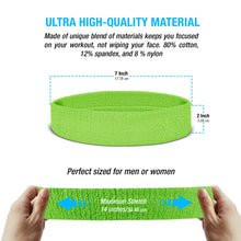 Load image into Gallery viewer, Premium Terry Cloth Cotton Sweatbands