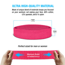 Load image into Gallery viewer, Premium Terry Cloth Cotton Sweatbands