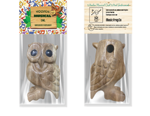 Load image into Gallery viewer, 3&quot; Wooden Musical Whistle Owl  Instrument
