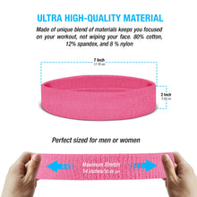 Load image into Gallery viewer, Premium Terry Cloth Cotton Sweatbands